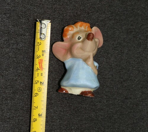 Disney American Pottery Shaw 1950s Cinderella Baby Mouse Ceramic Figure - Picture 5 of 6