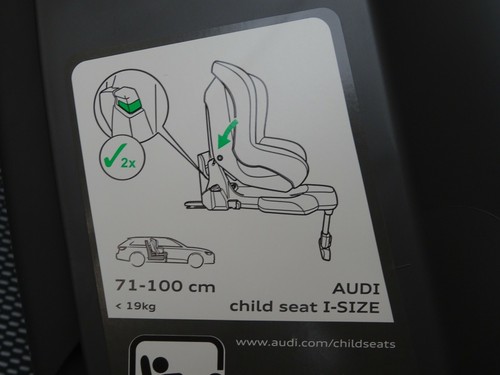 Original Audi Kindersitz mit I-Size Base 4L0019903D 4L0019907A - Bild 6 von 11
