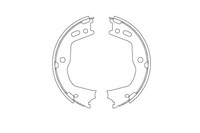 Bremsbackensatz Feststellbremse TRW GS8803 FüR Hyundai Genesis Equus Centennial