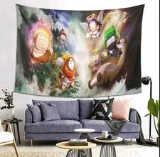 Southpark Eric Cartman Winter Disney Throw Blanket Anime Cartoon Network Retro