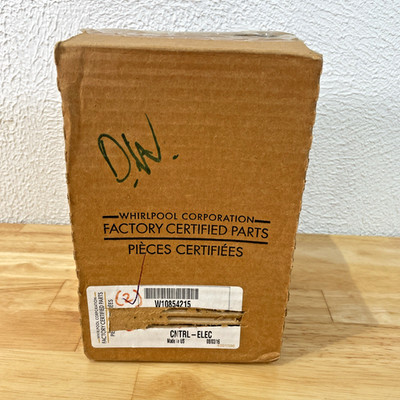 OEM Whirlpool Dishwasher Control Board W10854215 - Factory Certified Part - New