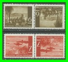 CROATIA 1941 (40a & 41a) TETE-BECHE PAIRS MH
