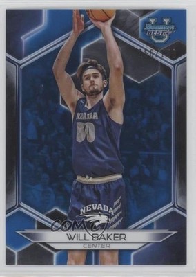 2023-24 Bowman U Best Blue Refractor 150/150 Will Baker #61 00gy