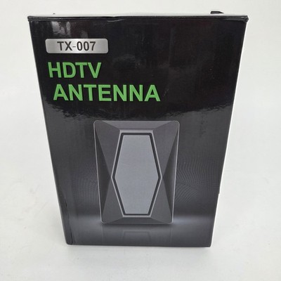 TX-007 Indoor Antenna For Smart TV, Amplified Signal Booster For Local Channels