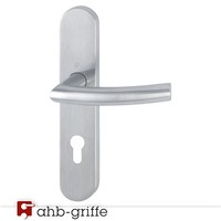 Hoppe TüRgriff Trondheim Langschild Sertos® Edelstahl Matt Pz TüRdrüCker