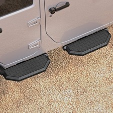 Running Boards For 07-18 Jeep Wrangler JK JKU 4 Doors Sport Utility / Exclude JL