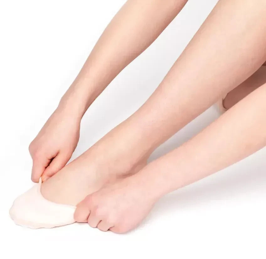 Ballet Toe Pads Lite Russian Pointe Size XL W 5 - 6 Cushioned Gel Pink