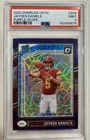 2024 Panini Donruss Optic Jayden Daniels #248 Purple Scope Prizm PSA 9 Rookie