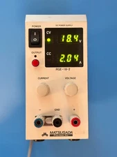 MATSUSADA Linear Regulated Low Noise Adjustable DC Power Supply, Good Condition