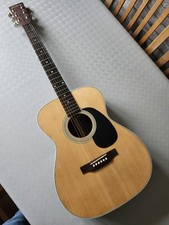 Aria Auditorium AF35n Acoustic Folk Guitar.