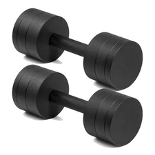CAP Barbell 15 lb Adjustable Dumbbell – Compact Cast Iron Weight | Multipl