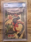 Amazing Spider-Man #53 CGC 3.0 1967 App Dr Oct Peter and Gwen first dateOW Pages