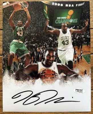 Boston Celtics Kendrick Perkins Autographed Signed 8x10 Photo Prime Time Cert
