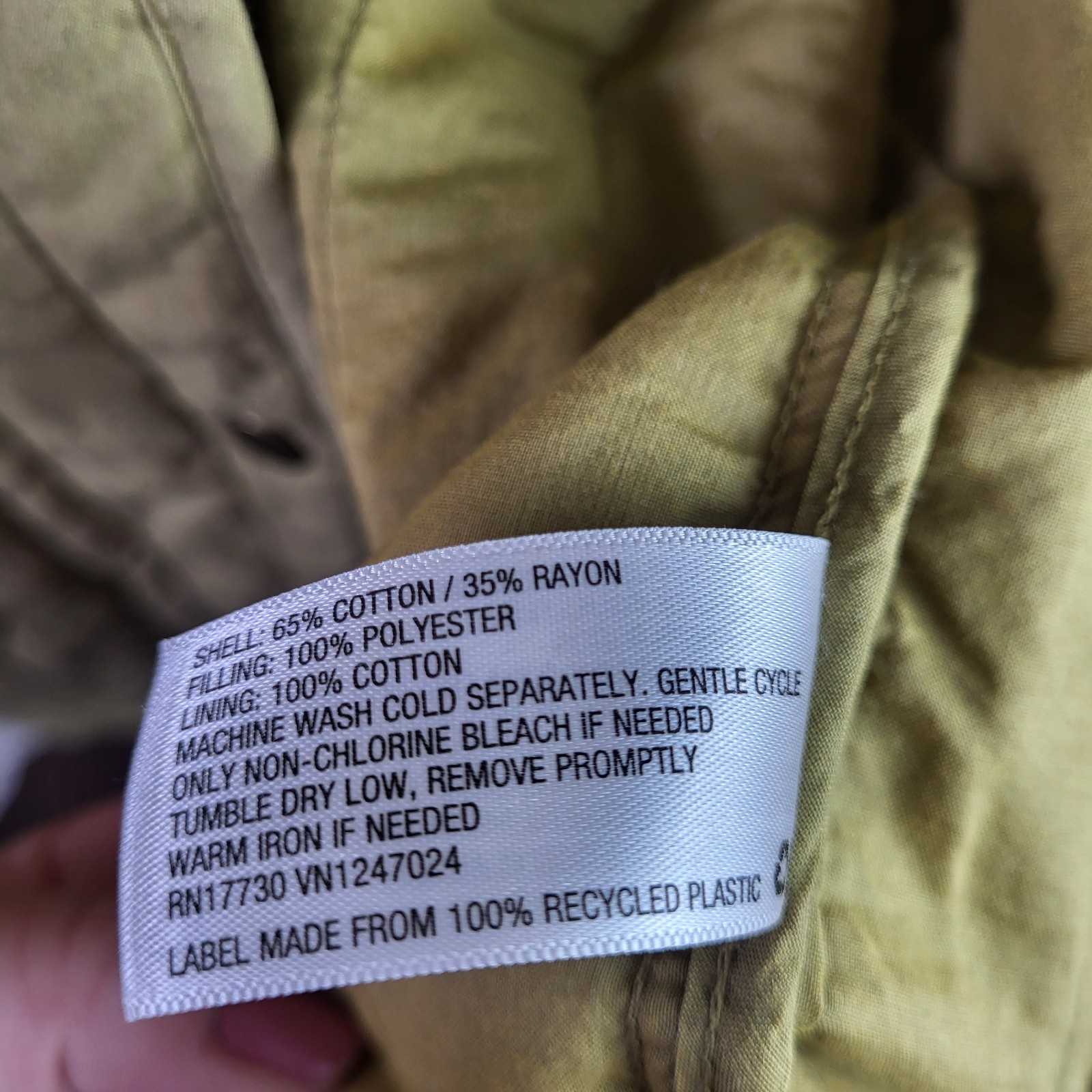 Women's Universal Thread Tan Jacket size Large sn… - image 7