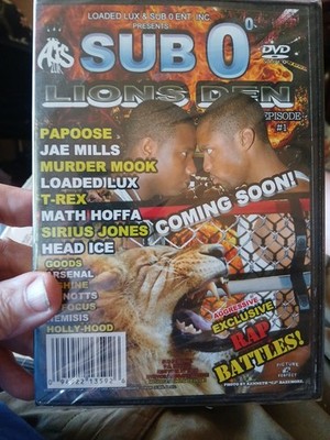 SUB 0 Lion's Den Edition EXCLUSIVE RAP BATTLES Episode 1 DVD (Loaded Lux - Host)
