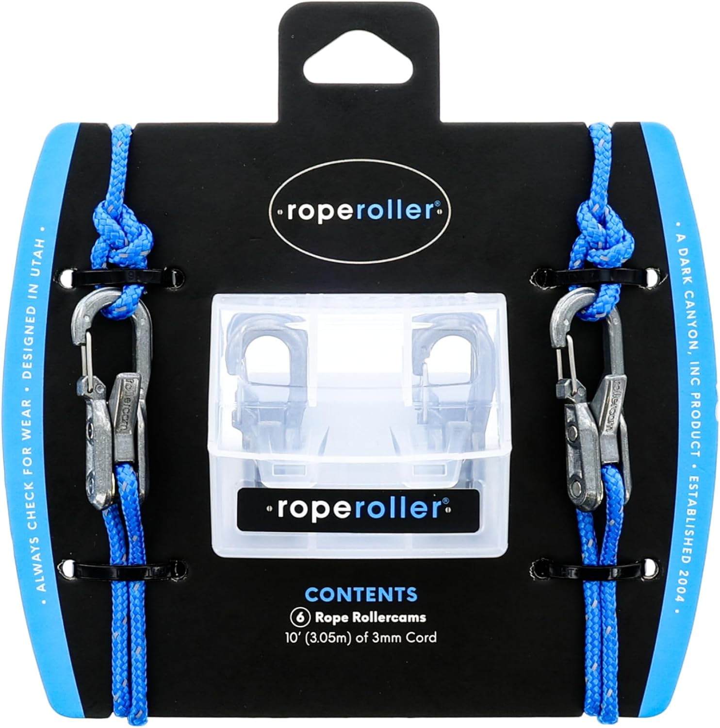 Roperoller Rope Tightening Tool & Tensioner 6-Pack with Rollercam Technology – H