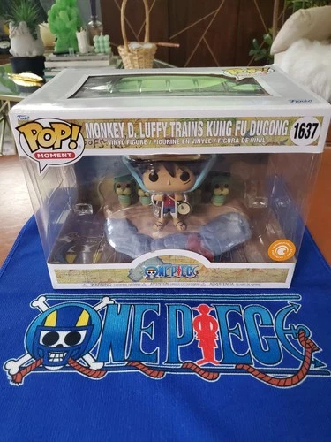 Funko Pop Vinyl Figure ONE PIECE Monkey D. Luffy Trains Kung Fu Dugong 1637 NEW!