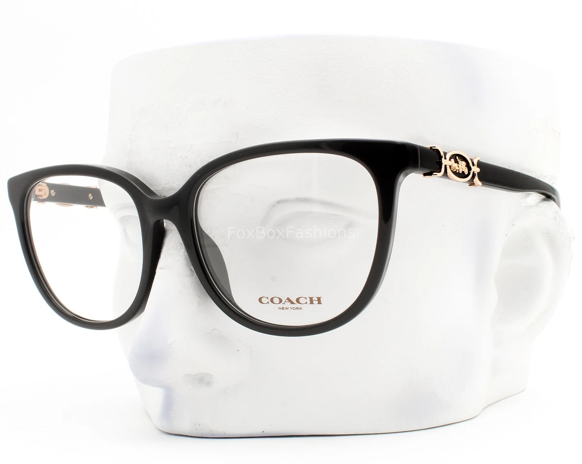 Coach Signature “C” print glasses frame in transparent peach Coach HC6260U 5590 Eyeglasses Frames Peach Tortoise 54-17  main image 2
