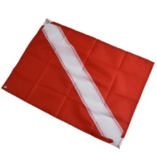 Dive Boat Flag Decorate Scuba Dive Boat Flag Marker Lightweight Polyester
