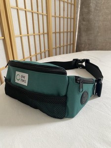 One Trail, No Bounce Trail Pack for Trail Running, Dog Walking in Green