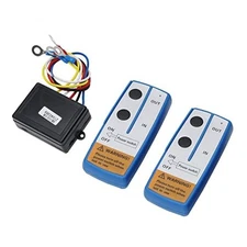  Wireless Winch Remote Control Kit 100 Feet Handset Switch Controller 2pcs 12V 