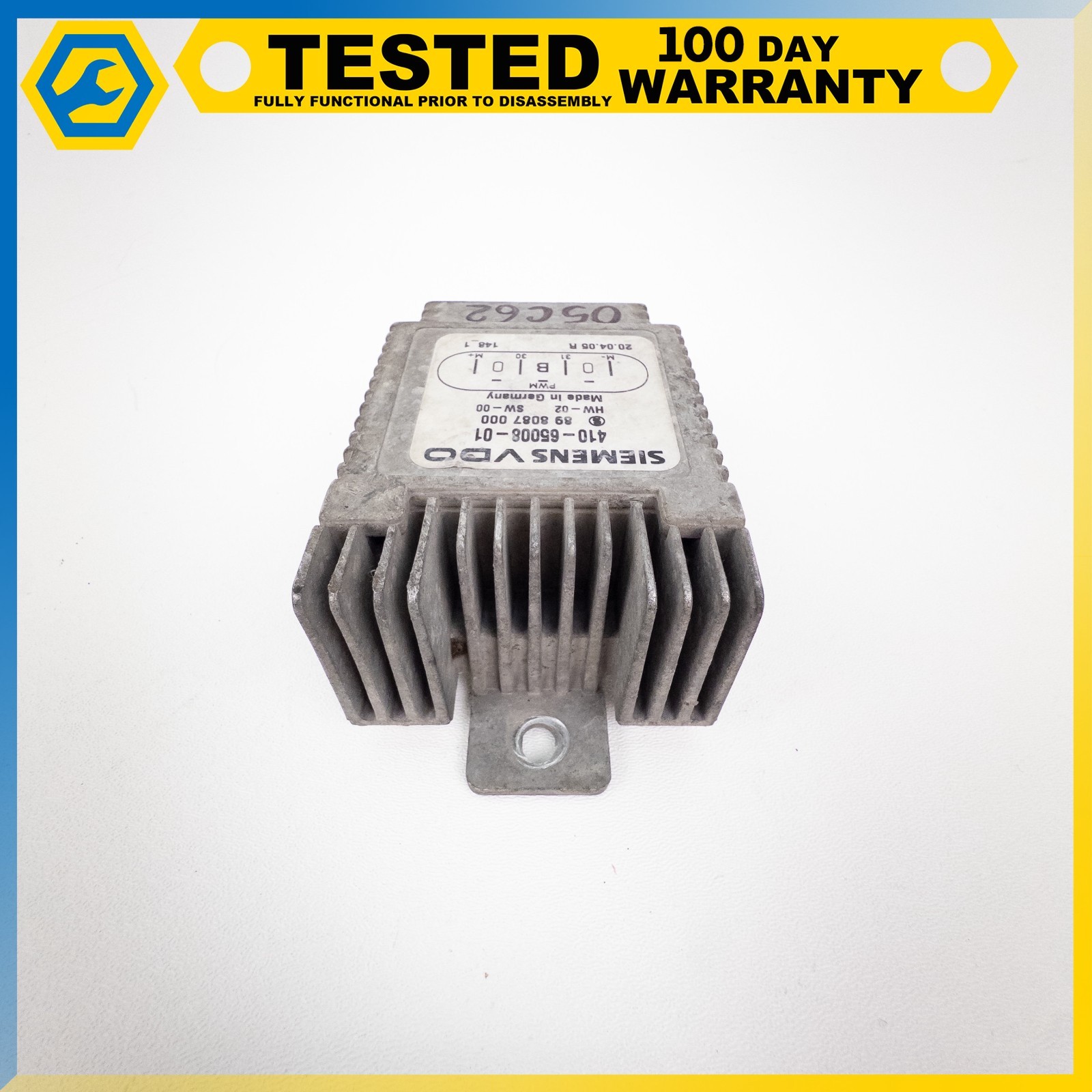 05-13 CHEVROLET CORVETTE C6 XLR ENGINE COOLING FAN MODULE OEM