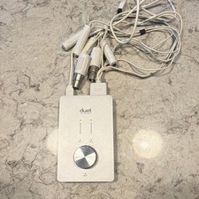 Apogee Duet Portable USB Audio Interface 2-Ch 24/96 Phantom Power w Cable