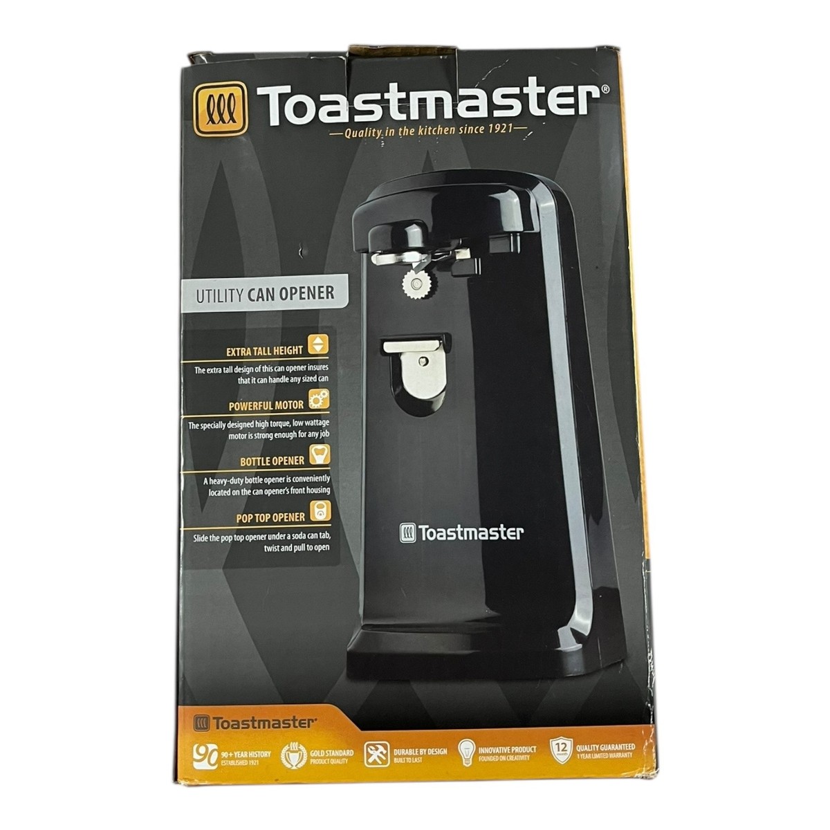 Toastmaster TM-91CN Utility Electric Can Opener - New In Box | eBay