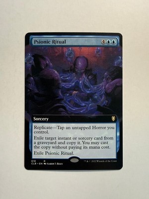 Psionic Ritual (Extended Art) 618 MTG COM Legends: Battle for Baldur's Gate