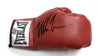 Mike Tyson Boxing Champion Fiterman/Tyson Authentic Autographed Boxing Glove