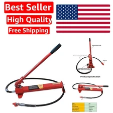 10 Ton Hydraulic Jack Air Pump Lift Ram Body Frame Porta Power Repair Kits Blue