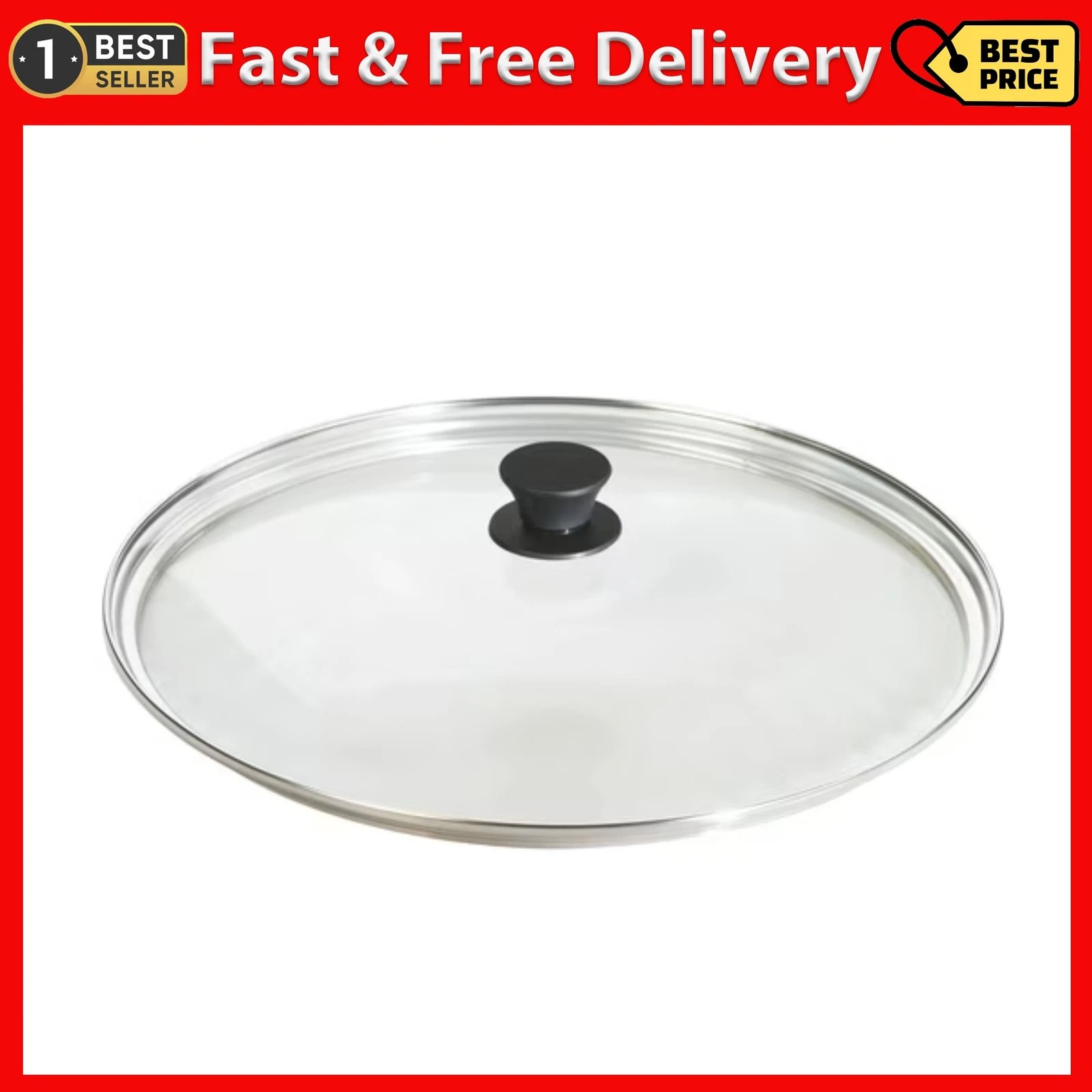 Lodge Cast Iron 15" Glass Lid