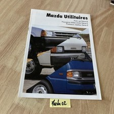 Mazda utilitaire fourgon pick-up prospectus catalogue automobile brochure