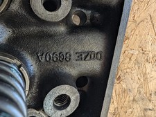 1970 Boss 302 Cylinder Head Dated 9k20 Ford Mustang