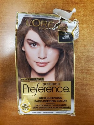 L'Oreal Superior Preference Permanent Hair Color *#6 Light Brown* (3106) - E3C