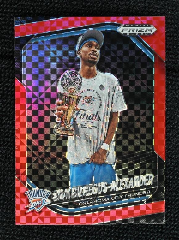 2024-25 Panini Prizm Black Red Power 17/75 Shai Gilgeous-Alexander #164 1co7