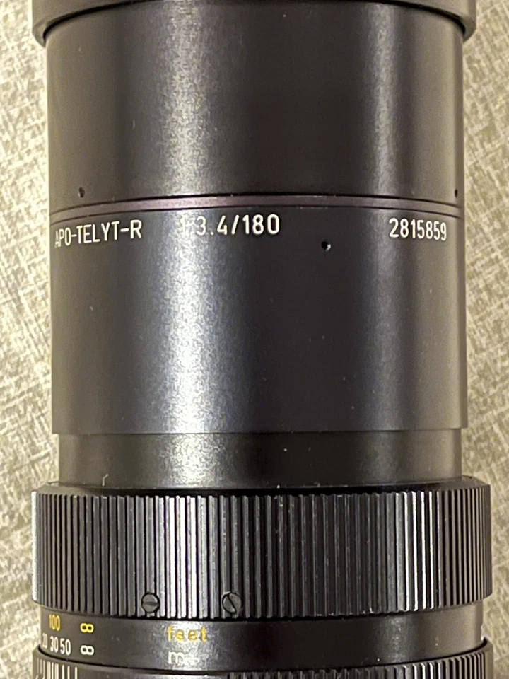 Leica 180mm f3.4 APO-Telyt-R 3-Cam (v.1) (11240) - Image 2 of 4