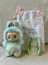 Authentic Pop Mart Labubu Big Into Energy Green Serenity