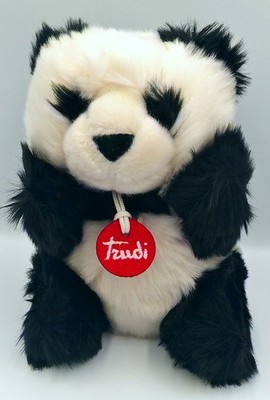 KLEINER Trudi Panda Kevin Plüschtier Stofftier VINTAGE