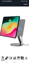 Magnetic Wireless Charging Stand Only for iPad Pro 11" M4 (2024)