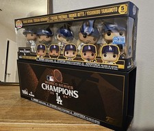 Funko Pop! Vinyl 2024 MLB World Series Champions Dodgers 5 Pack Special Edition