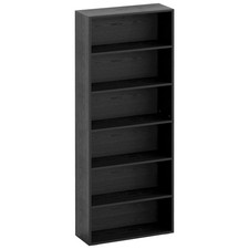 IRONCK 6-Tier 70" Tall Bookshelf Display Storage Shelves for Home Office Living 