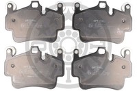 Optimal BP-12349 BremsklöTze, BremsbeläGe Vorne FüR Porsche Boxster Spyder (987)