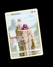 NM SWSH10: Astral Radiance Trainer Gallery Holo Hoothoot TG12/TG30 2