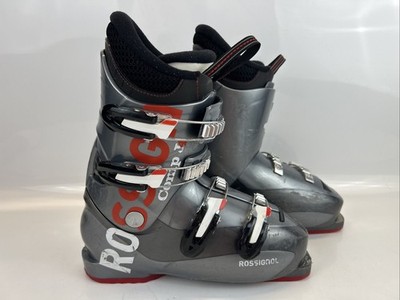 Rossignol Comp J4 Junior Ski Boots Youth US 7.5 Mondo 25.5 Gray Red
