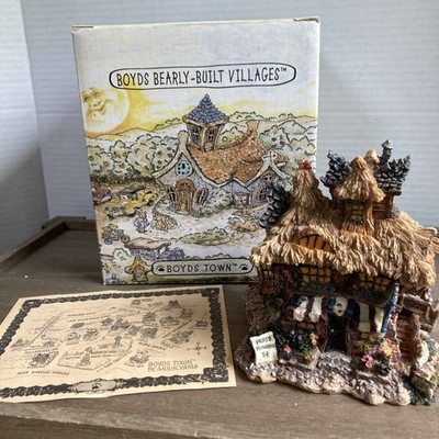 Boyds Bears  Marthas Bearly Bloom n Flower Shop  ~ 3 pc ~ #19016 ~ Boxed