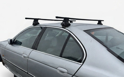 BMW 5 SERIES E39 M5 Thule Rapid Traverse Foot Pack w/ Locks & Key Set of Four
