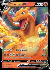 CHARIZARD V 019/189 HOLO V RARE DARKNESS ABLAZE POKEMON NM