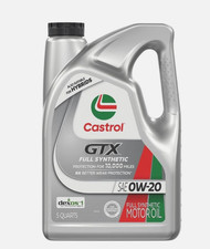 Castrol GTX Full Synthetic 0W-20 Motor Oil, 5 Quarts 25.60 per gallon