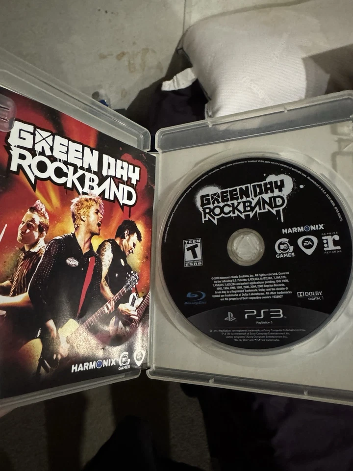 Green Day: Rock Band (Sony PlayStation 3, 2010) PS3 Complete TESTED - Image 2 of 3